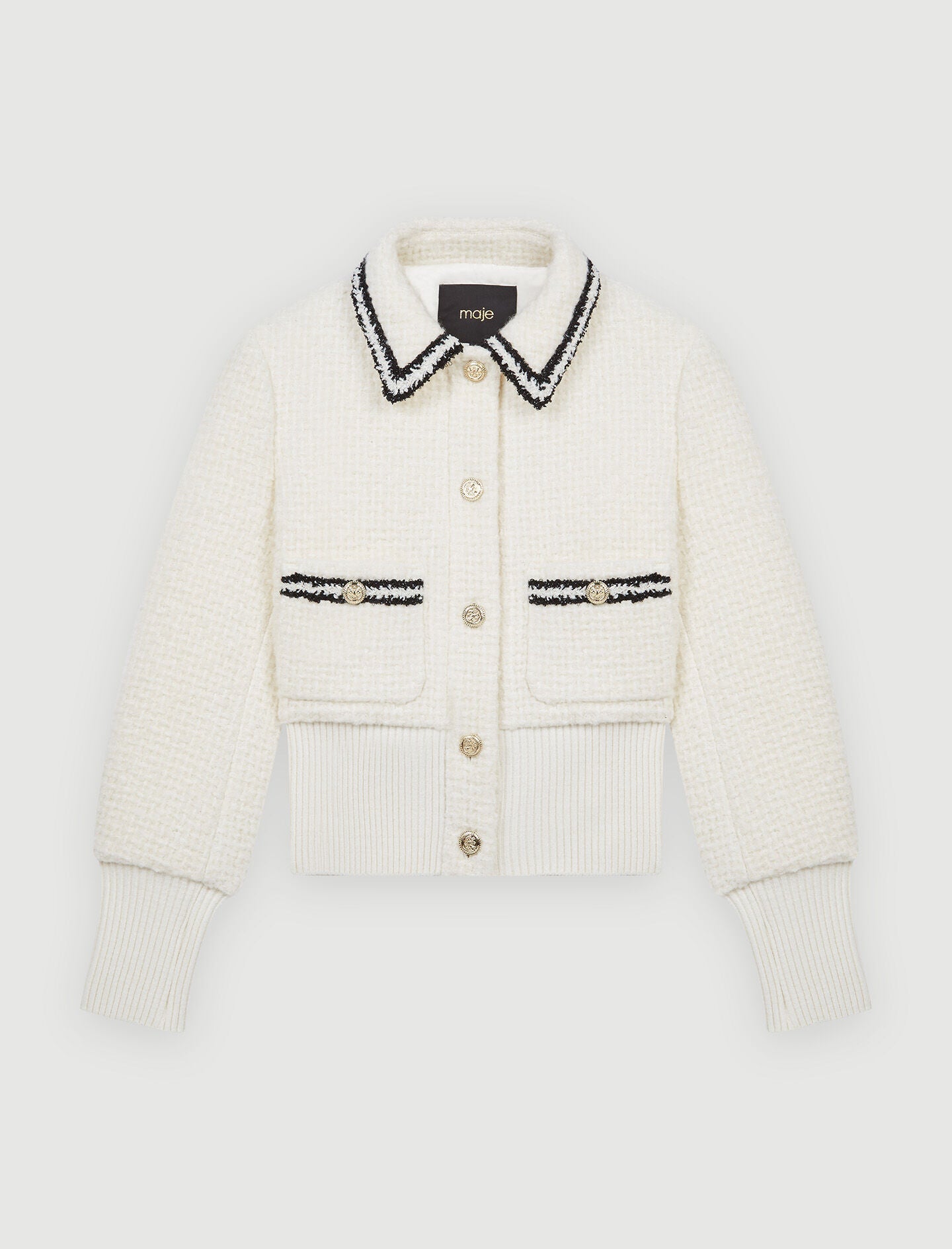 DOUBLE-FACED WOOL-BLEND COAT