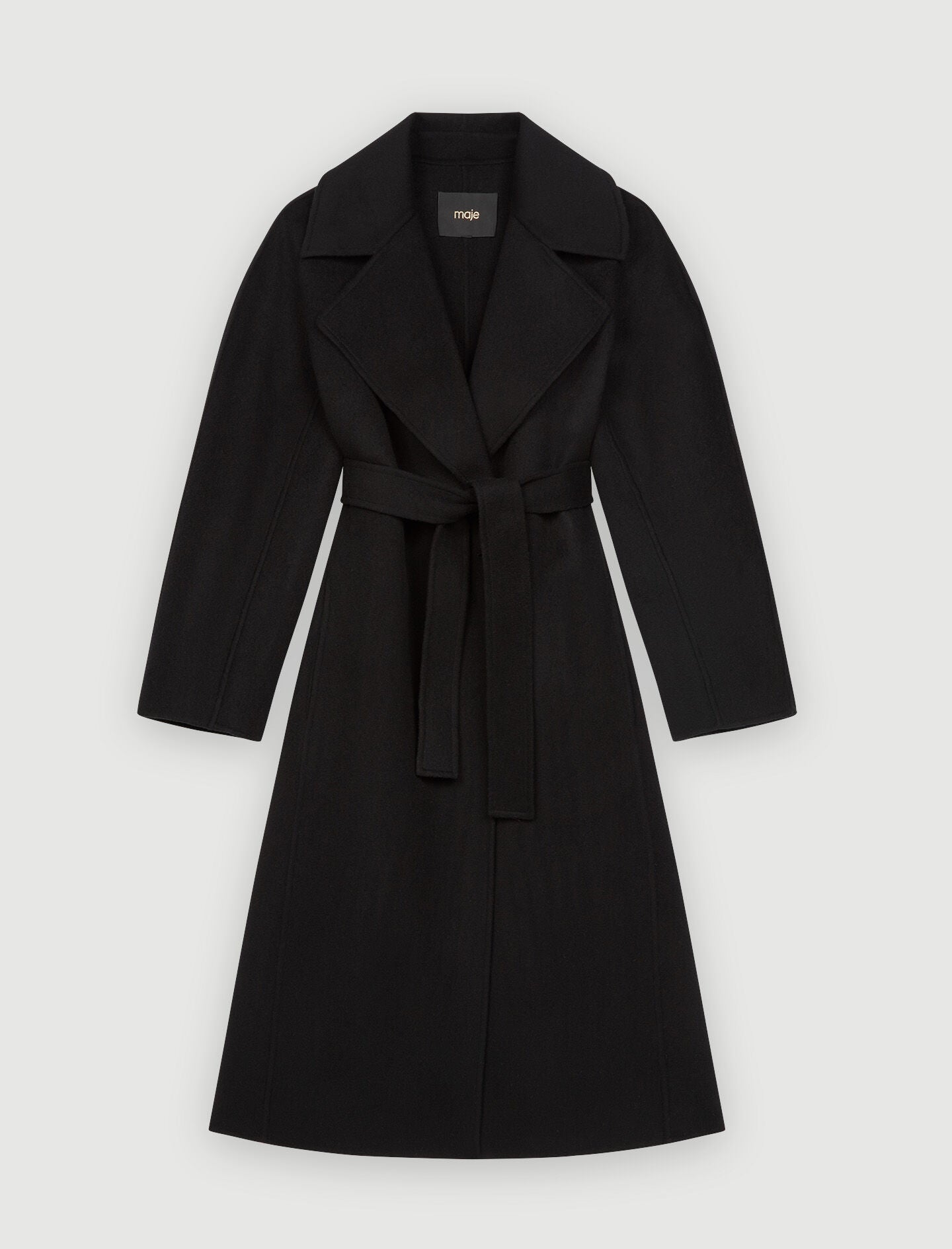 DOUBLE-FACED WOOL-BLEND COAT