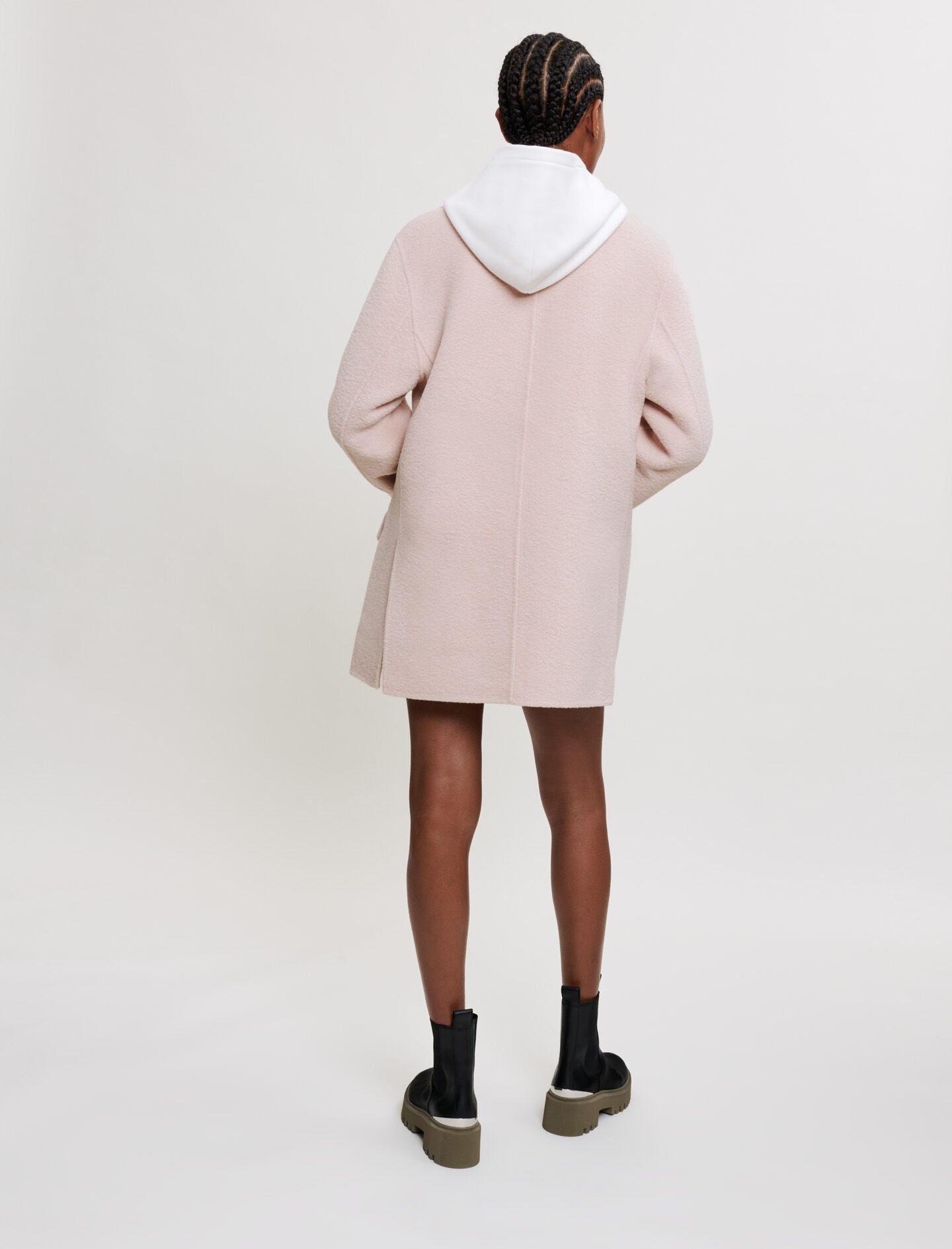 LOOSE DOUBLE-FACED COAT