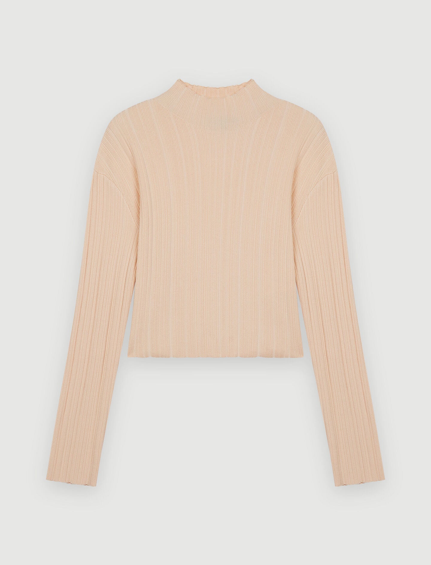 RIBBED KNIT JUMPER