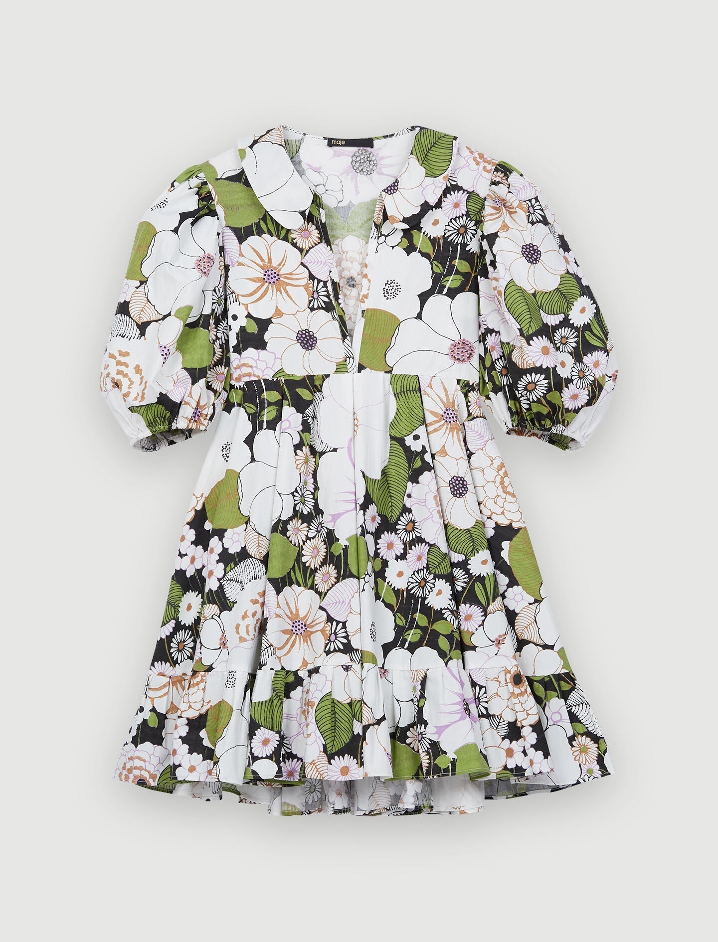 70S FLORAL PRINT DRESS