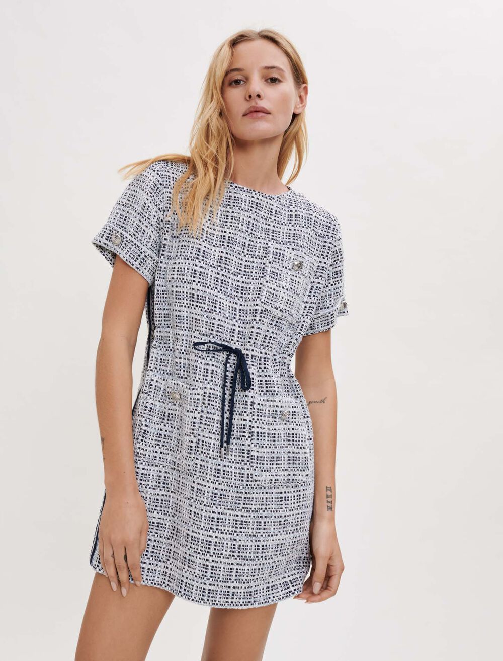 TWEED DRESS