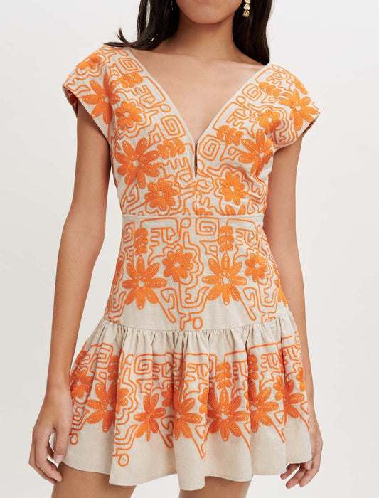 FULLY EMBROIDERED DRESS