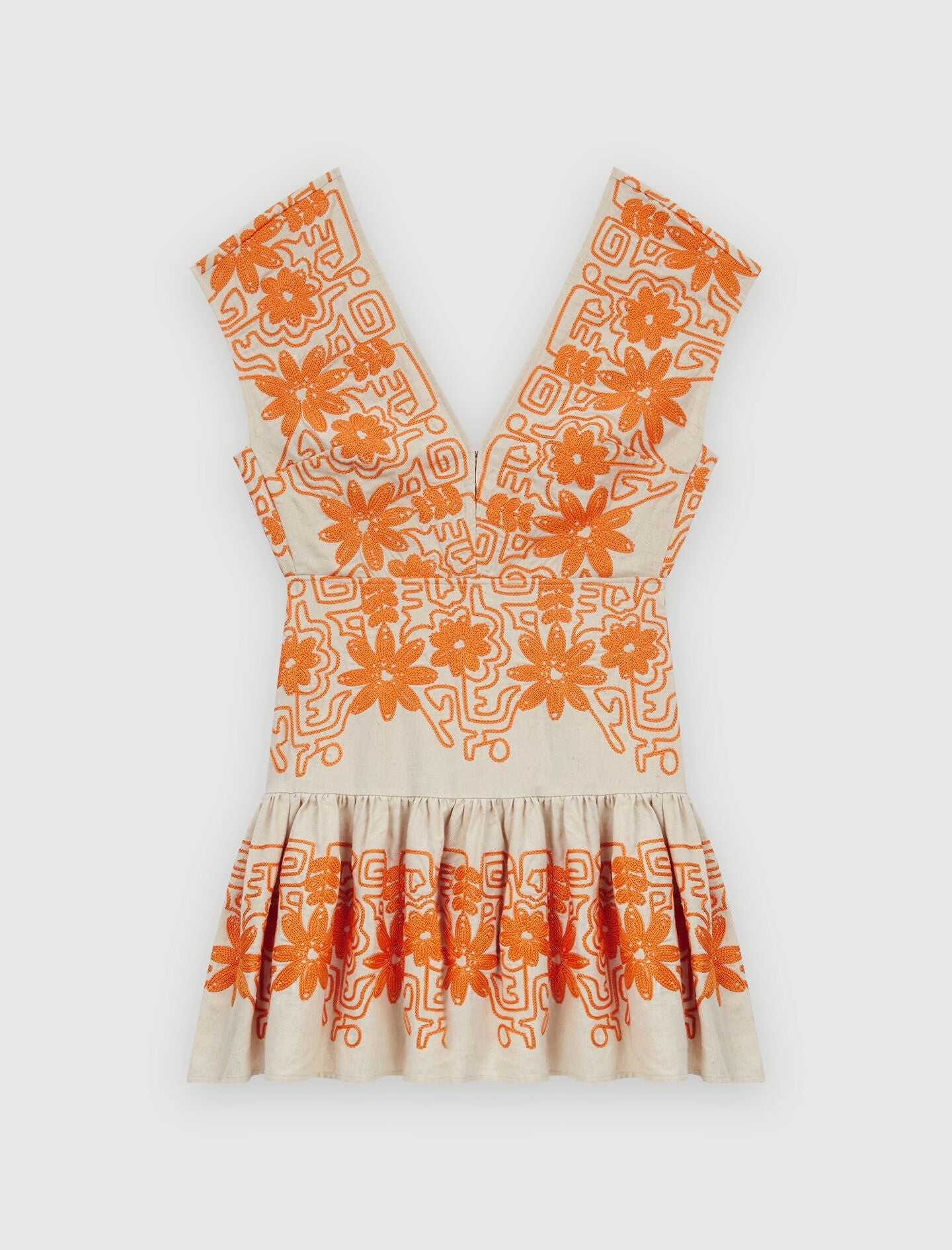 FULLY EMBROIDERED DRESS