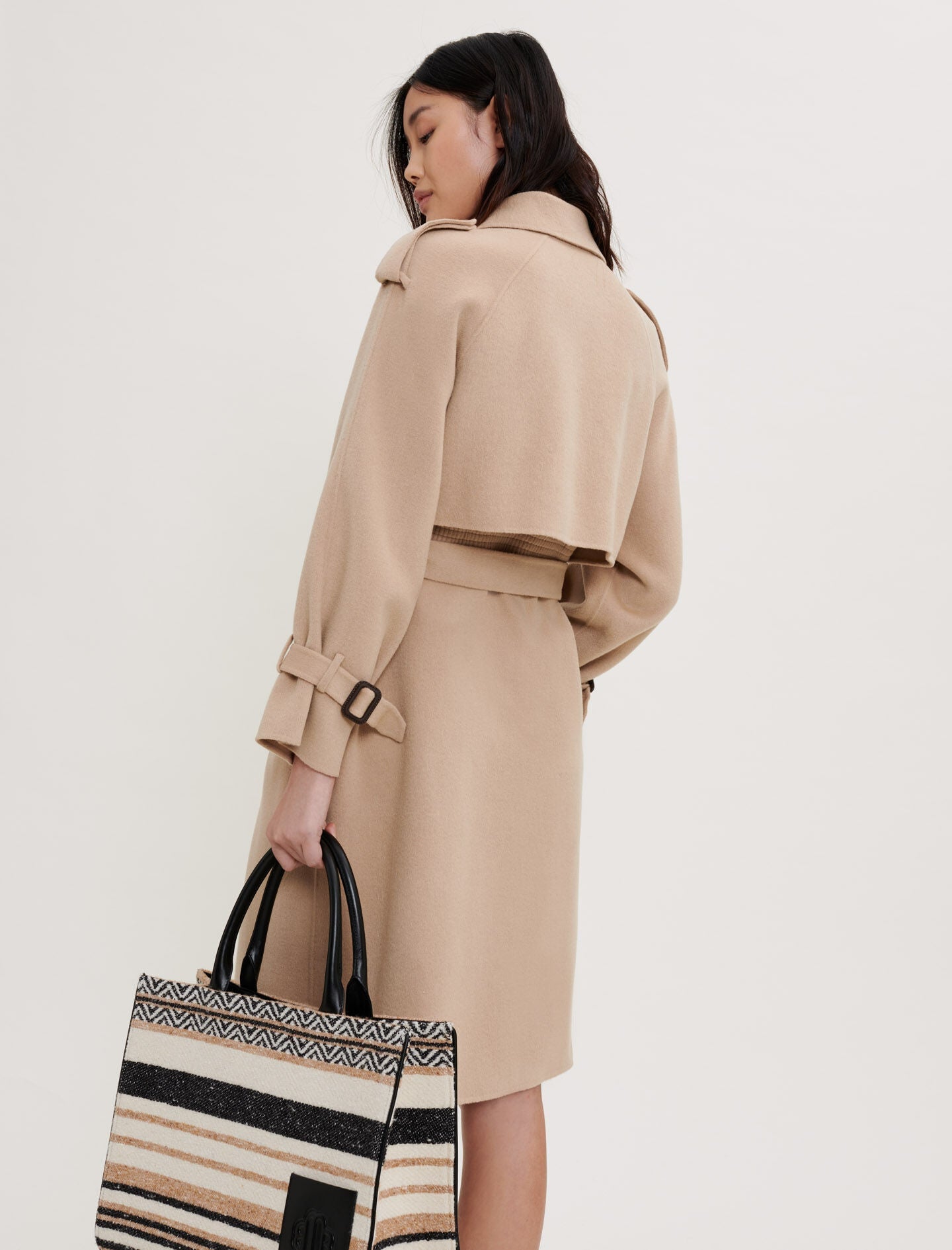 DOUBLE-FACED TRENCH COAT