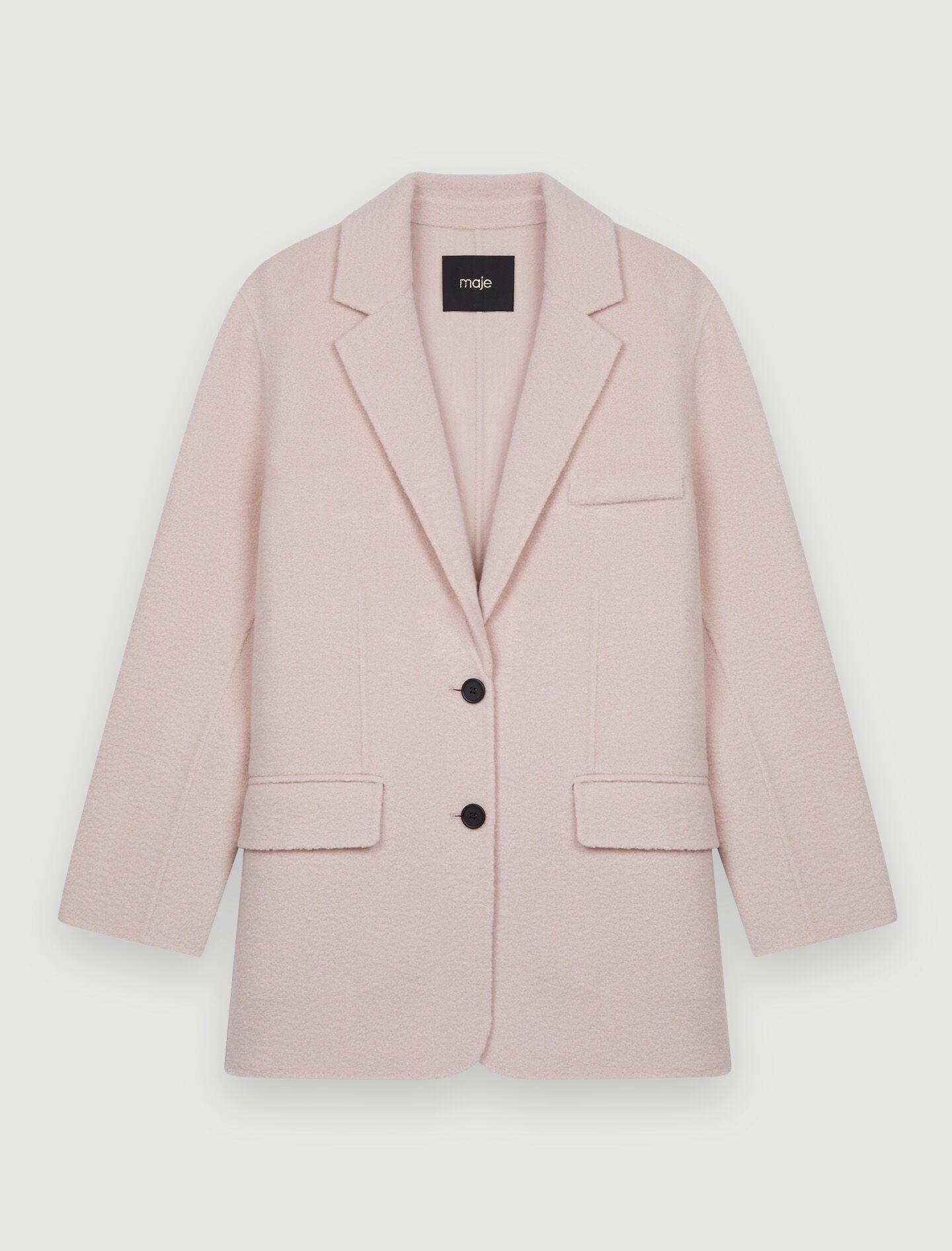 LOOSE DOUBLE-FACED COAT