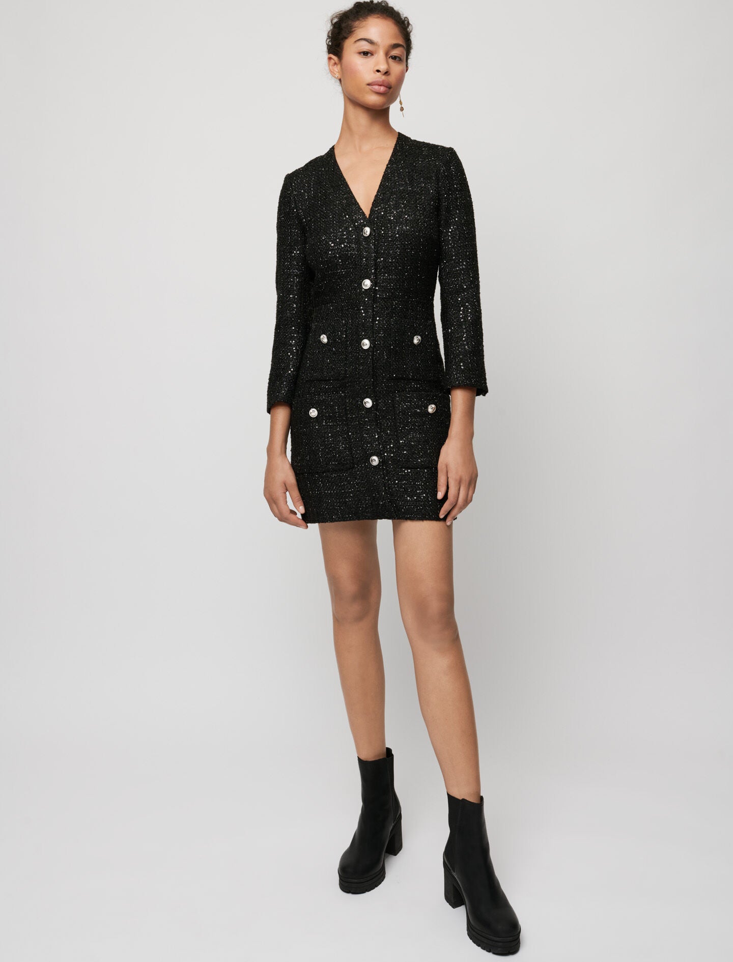 SHORT FITTED DRESS