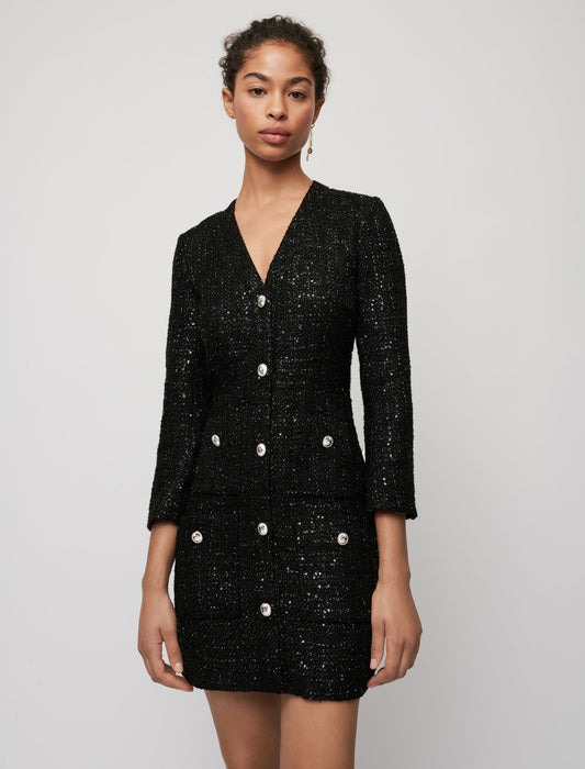 SHORT FITTED DRESS