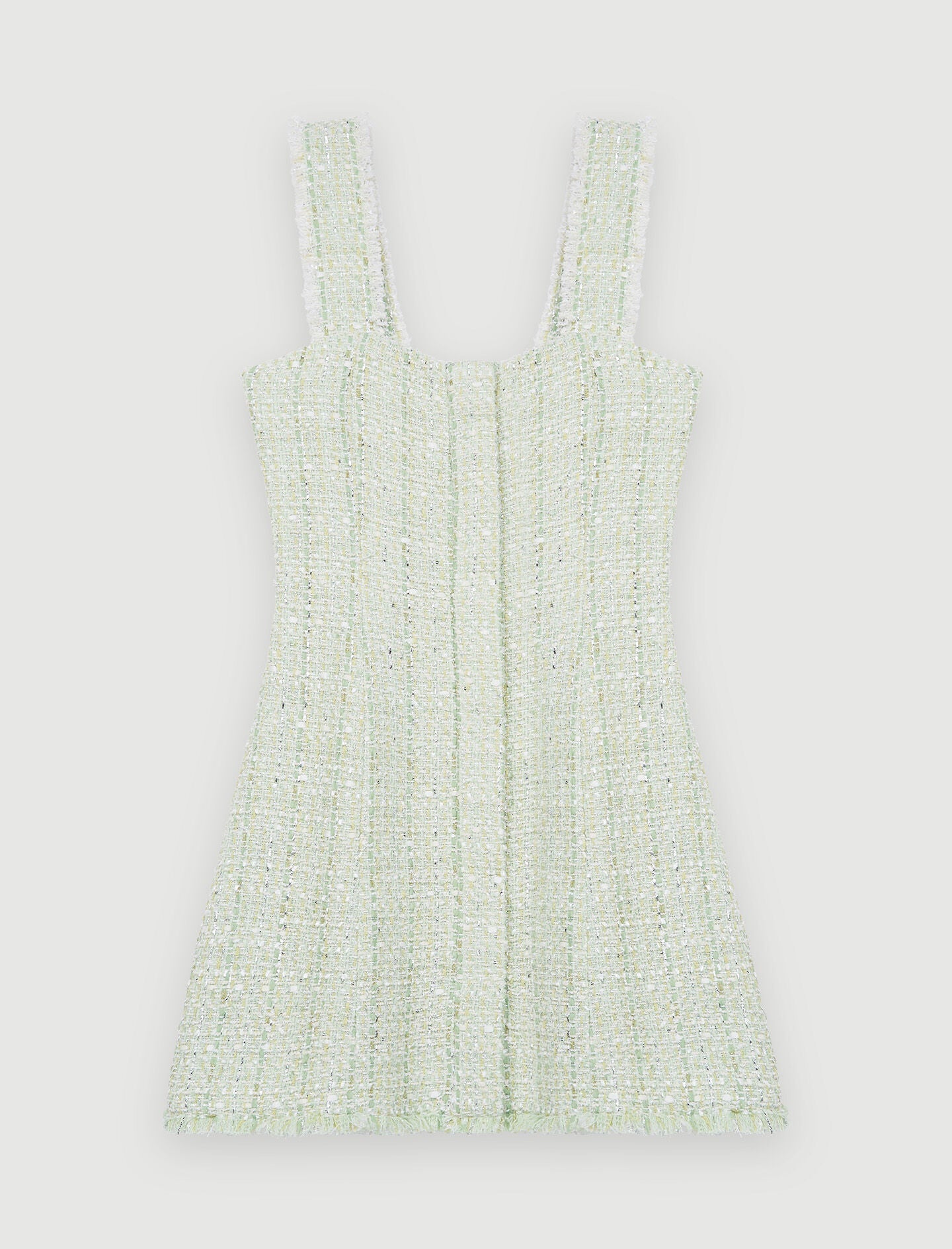 SHINY TWEED DRESS