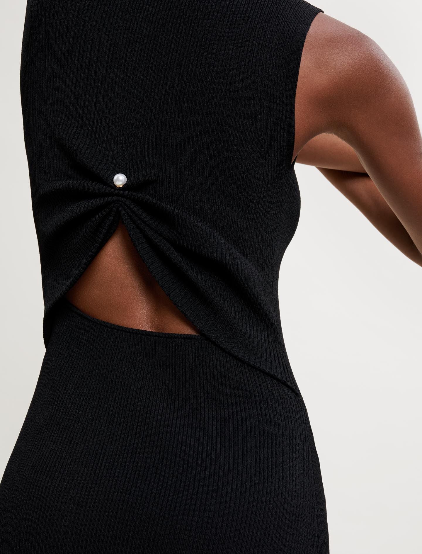 LONG KNITTED DRESS