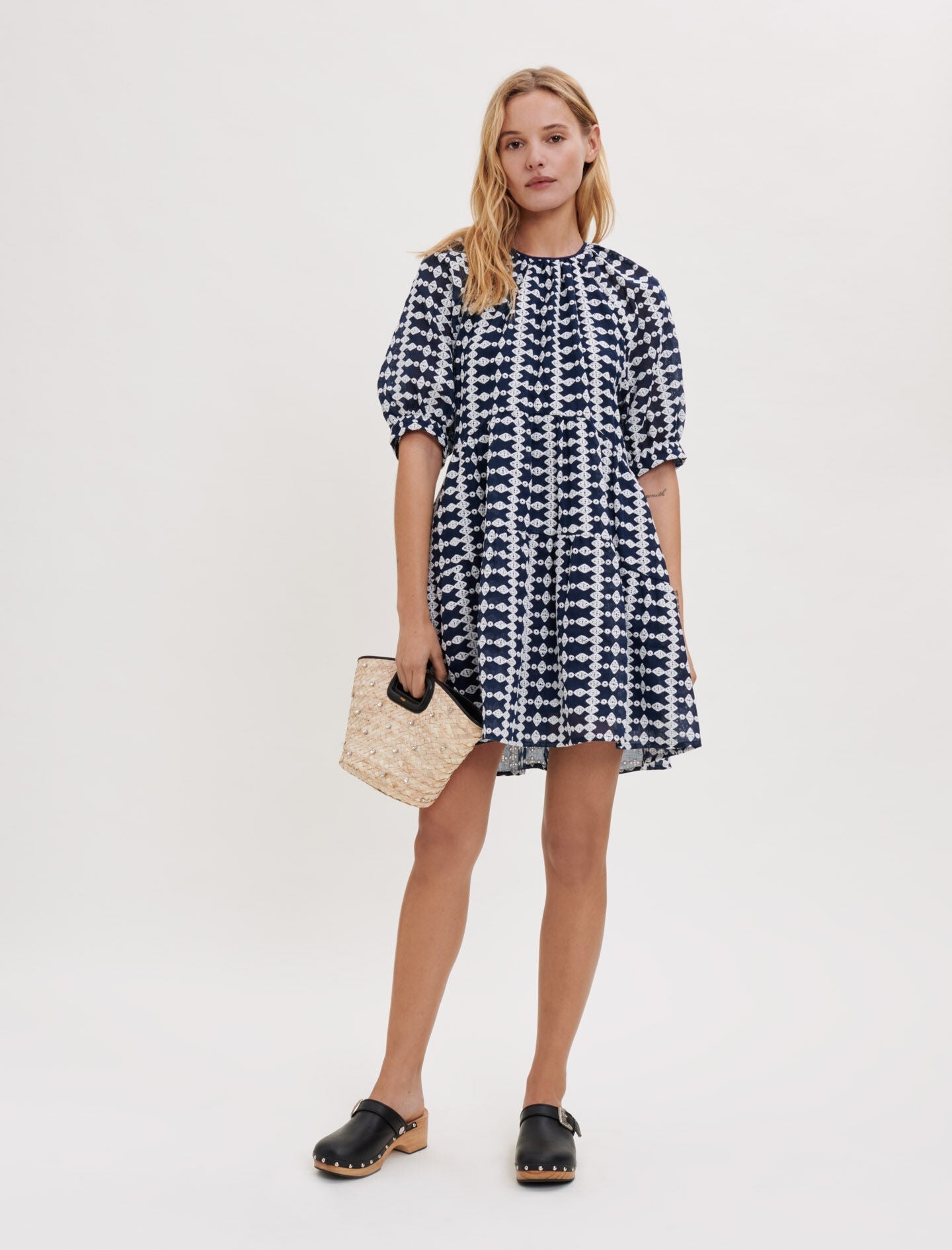 FULLY EMBROIDERED DRESS