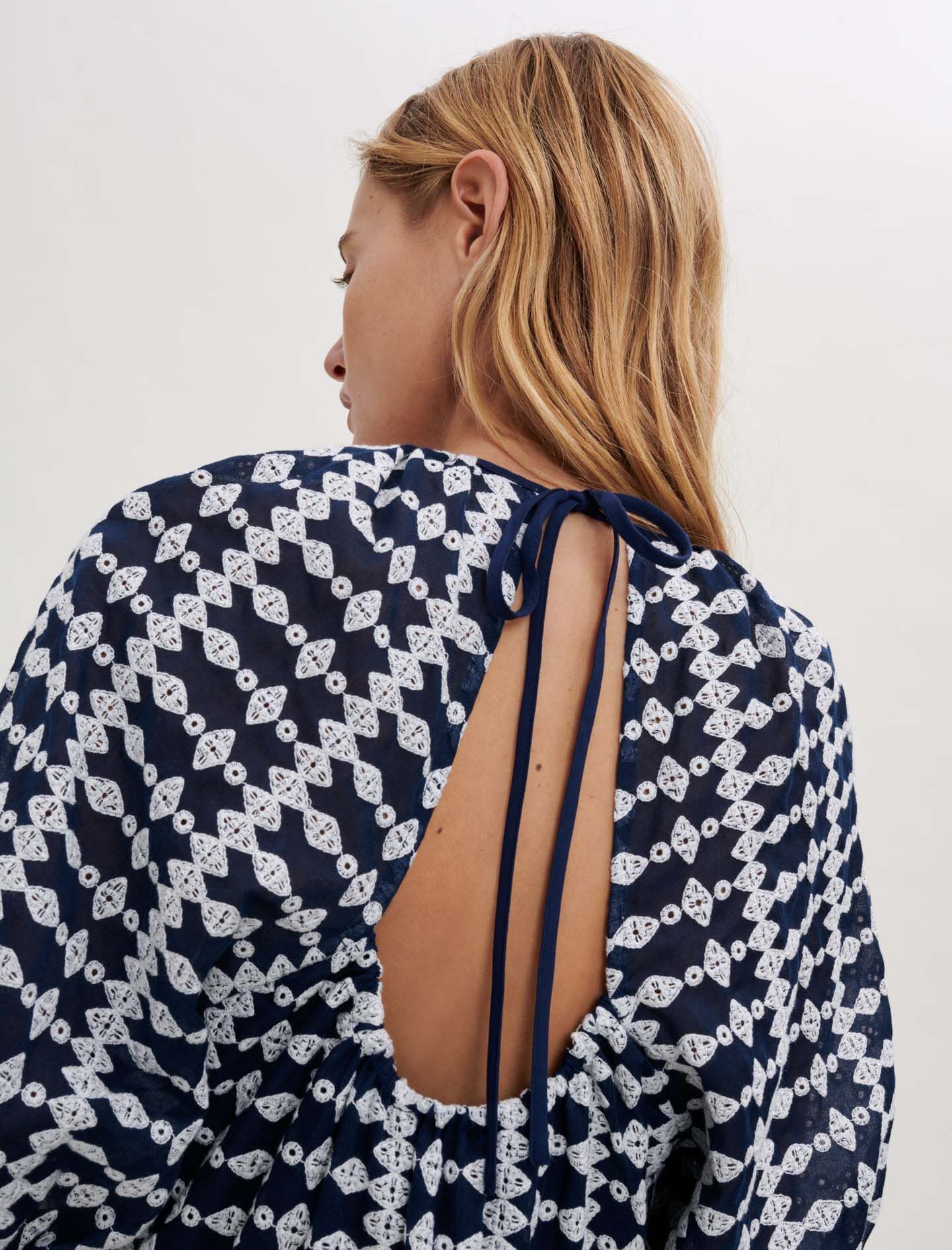 FULLY EMBROIDERED DRESS