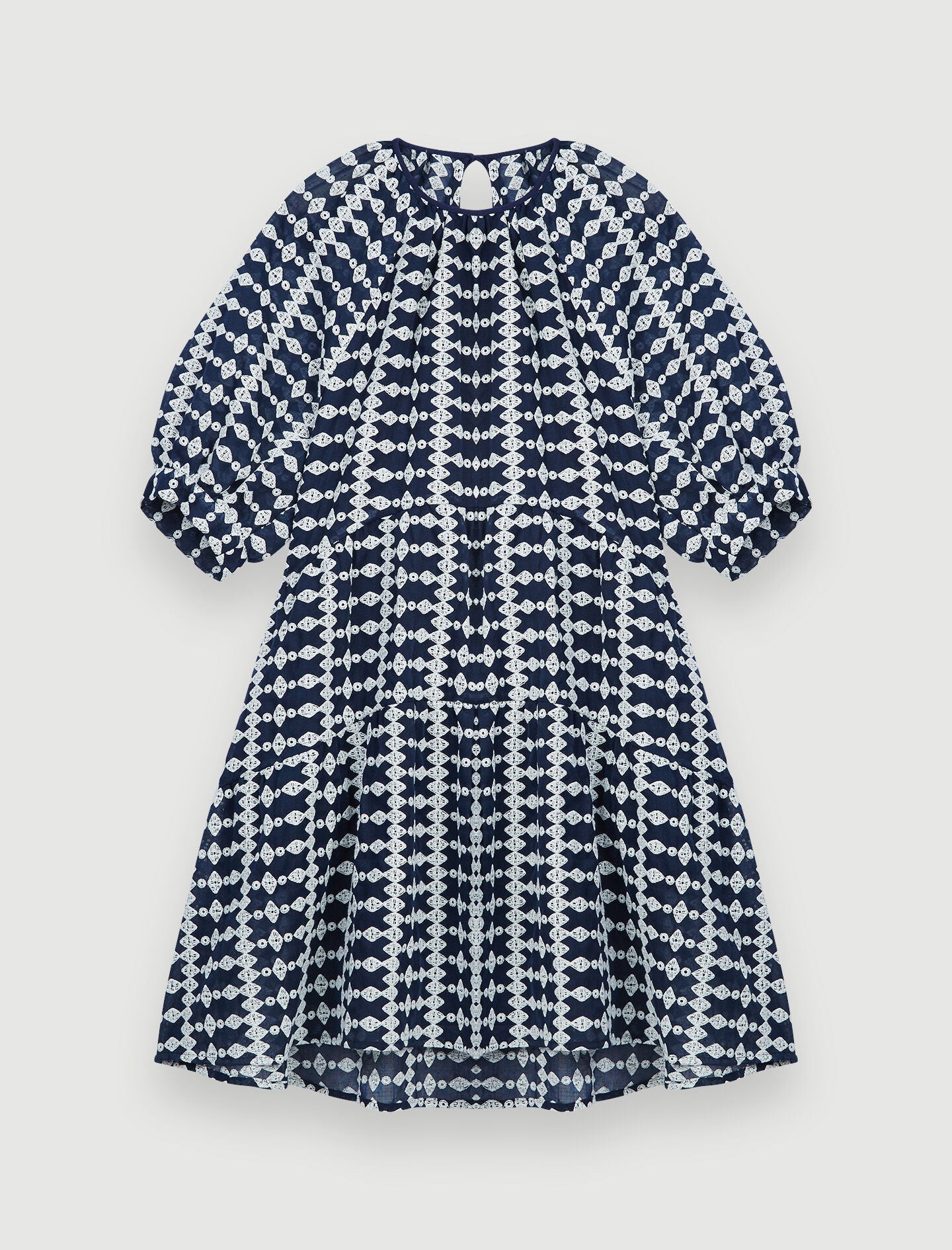 FULLY EMBROIDERED DRESS