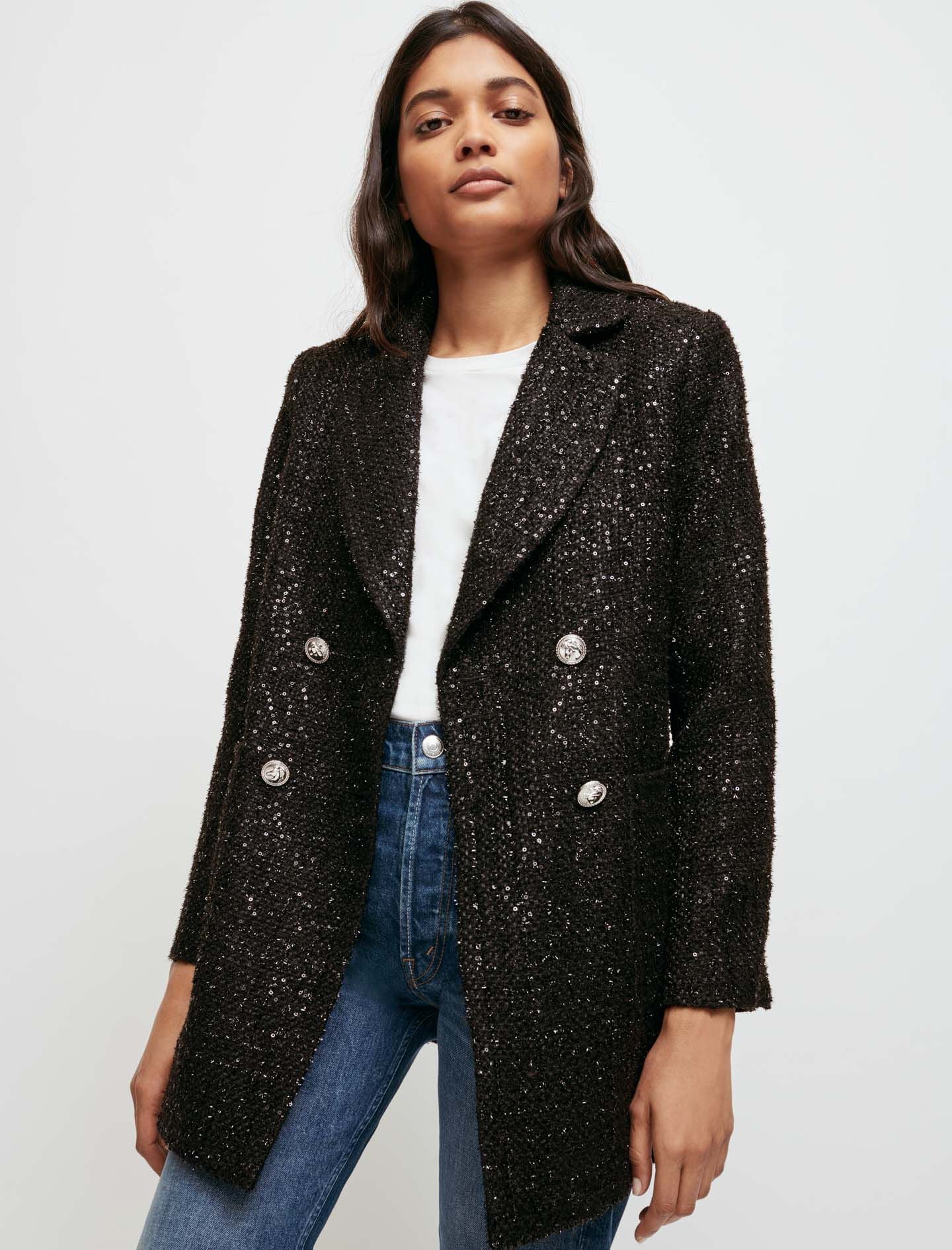 STRAIGHT DOUBLE-BREASTED JACKET