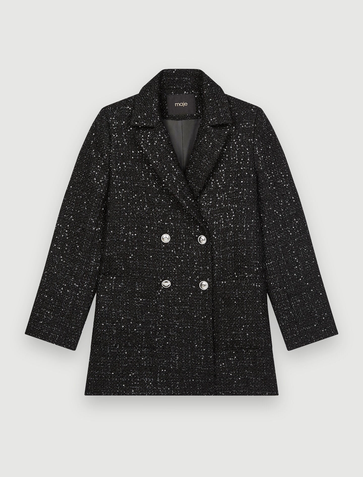 STRAIGHT DOUBLE-BREASTED JACKET