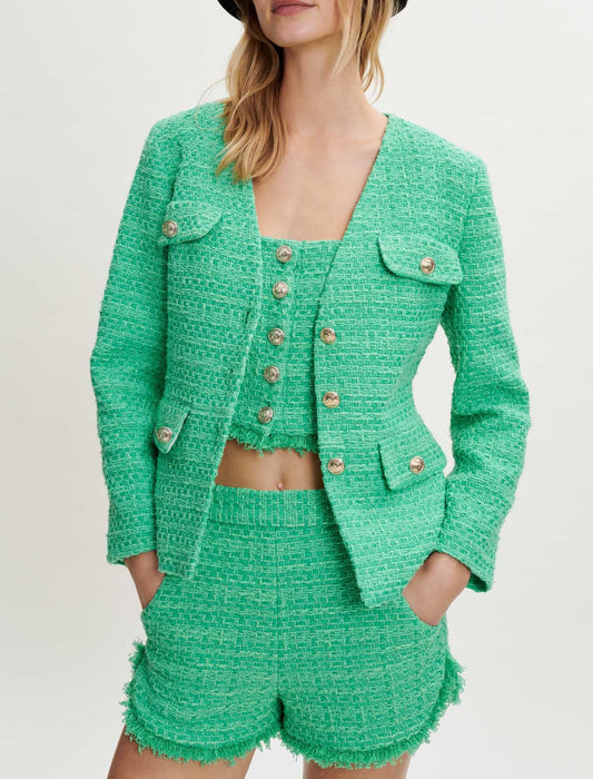 FITTED TWEED JACKET