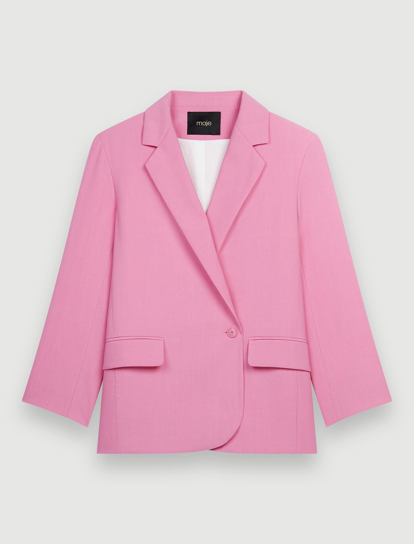 LOOSE-FITTING FLOATY SUIT JACKET
